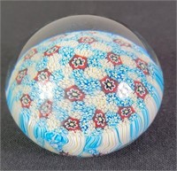 Murano Multi Color Glass Paperweight