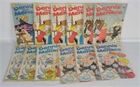 12 Vtg Dennis The Menace #110-116 Incomplete