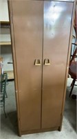 Metal Storage Cabinet 64in tall x 24in wide x
