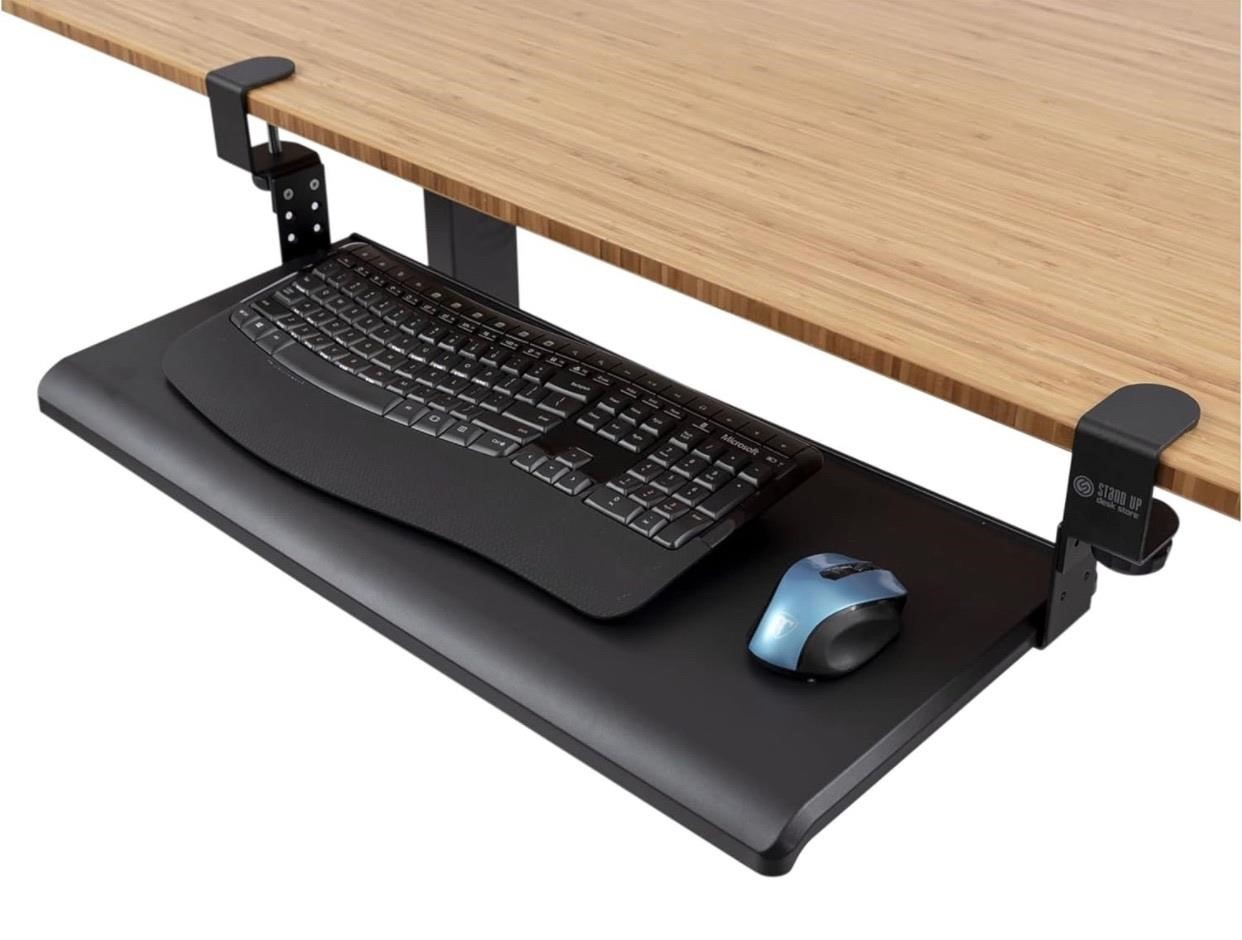 Stand Up Desk Store Large Clamp-On Retractable