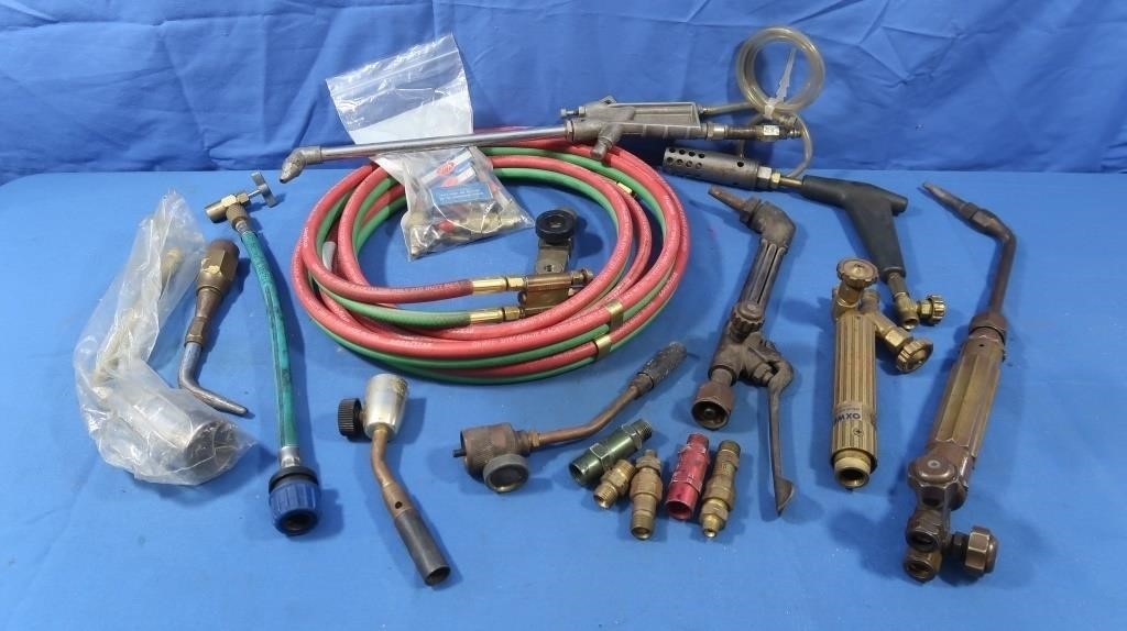 Acetylene/Air Hoses, Torches