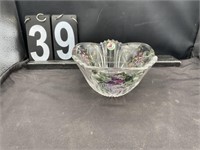 Gorgeous Hofbauer 24% lead crystal bowl