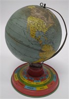 Vintage Tin Miniature Globe