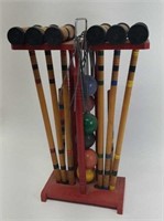 Vintage Croquet Set