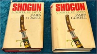 V - LOT OF 2 HARDBOUND SHOGUN BOOKS (K2)