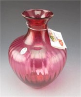 Lot # 3939 - Fenton Cranberry Glass artful