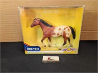 Breyer Appaloosa horse in box (not original box)