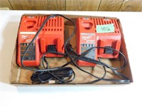 Milwaukee M18/M12 Chargers