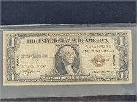 1935a $1 Silver Cert Hawaii Fr2300