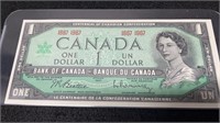 1967 Canadian 1 Dollar Centennial Bill