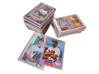 Stack of Baseball Numbered Cards