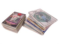 Stack of Baseball Numbered Cards