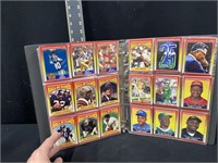 Group of Unsearched Football Cards