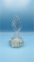 Vintage Crystal Deco Style Perfume Bottle