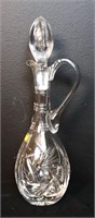 Vintage lead crystal decanter, W German
