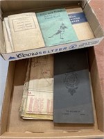 2 boxes of military paper