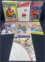 (7) Retro Marvel Avengers, Fantastic4, Daredevil