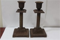 A Pair of Vintage Candlesticks