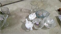 glass pitcher/glass bowls/glass basket/teapot