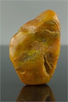 Chinese Fine Yellow Shoushan Stone Carved Boulder