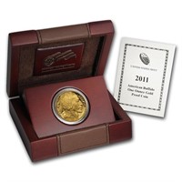 2011-w 1 Oz Proof Gold Buffalo (w/ Box & Coa)