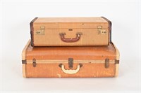 Vintage Hard Shell Suitcases - Mendel, Unmarked