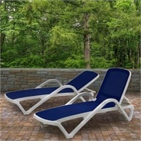 $553  Outdoor Chaise Set of 2