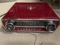 Mustang Record Player & Radio - Works!