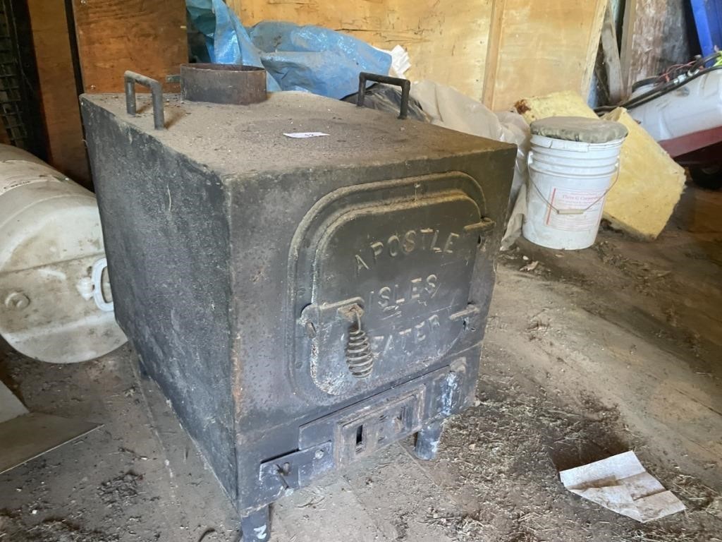 WOOD BURING CAMP STOVE- APOSTLE ISLES HEATER