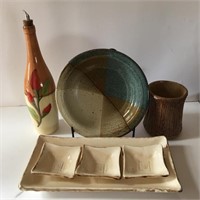 Hand Thrown Ceramic Serving Pieces