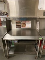 Custom Stainless Steel Pizza Prep Station