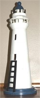Handpainted Wooden Lighthouse Home Decor 15"t