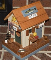 Creations by Carlos Detailed Bait Shop Birdhouse