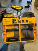 Dewalt 31-Piece Ratcheting T Handle Hex Key Set