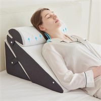 Wedge Pillows Set for Sleeping - Adjustable