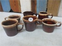 Mix of HULL & MCCOY Coffee Cups