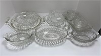 Large variety of glassware (13pcs total)
