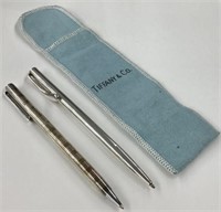 Lot of Two Tiffany & Co. Sterling Pens.