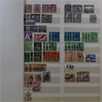South Africa Stamps on pages and stockbook