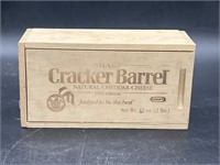 Cracker Barrel box cheese box