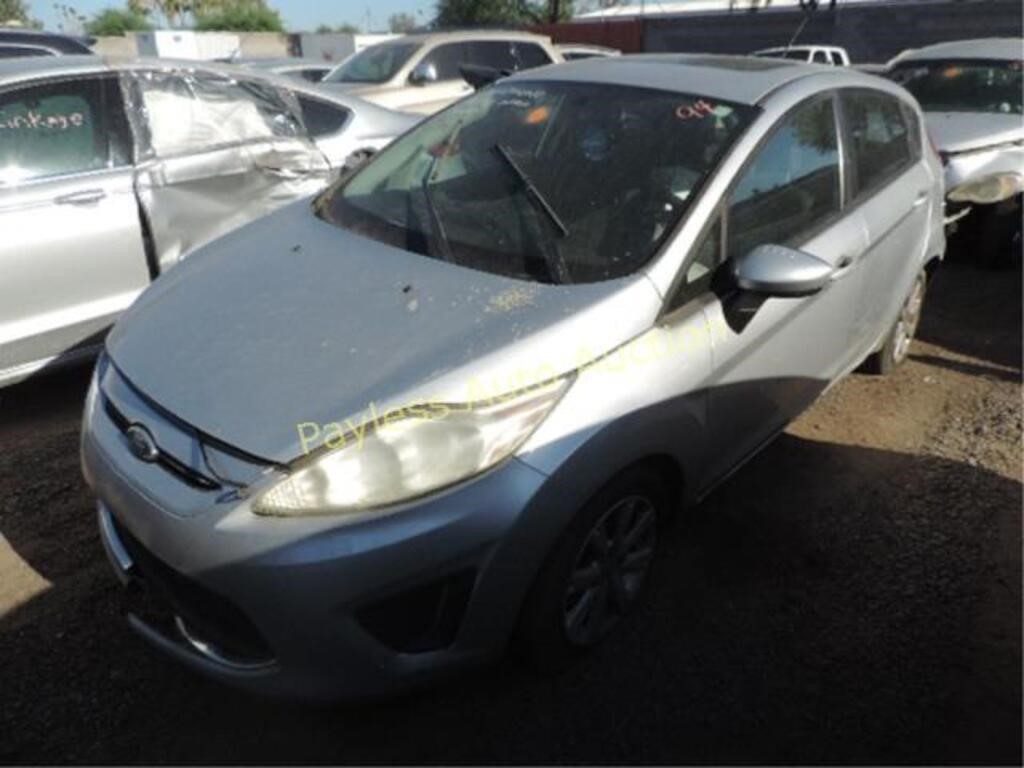 2012 Ford Fiesta 3FADP4EJ4CM150657 Silver