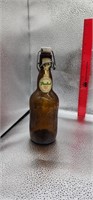 Vintage Amber Grolsch Beer Bottle