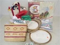 Large Lot of Crotcheting/Crafting/Sewing Items