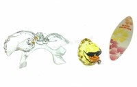 (5) Swarovski Mini Crystal Ducky & Doves Figurines