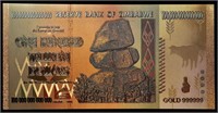 2008 100 Trillion Reserve Bank Of Zimbabwe Hyperin