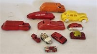 Tootsie Toy & Plastic Car Toy Lot
