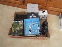 Bushnel 8x40 Binoculars * Wine Cooler * Boom Box