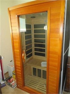 Infrared Sauna (3' deep, 3 1/2' wide, 6' high)