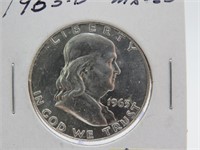 Franklin Half Dollar 1953 D