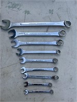 Chrome Vandium Wrenches 9 pc